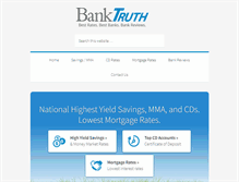 Tablet Screenshot of banktruth.org